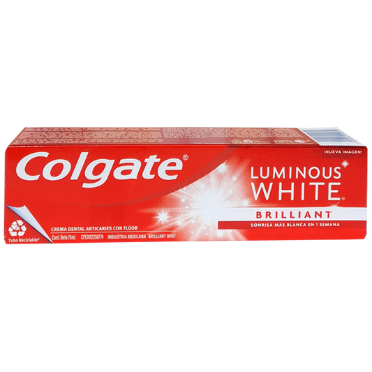 C D COLGATE LUMIN WHITE 75ML 117