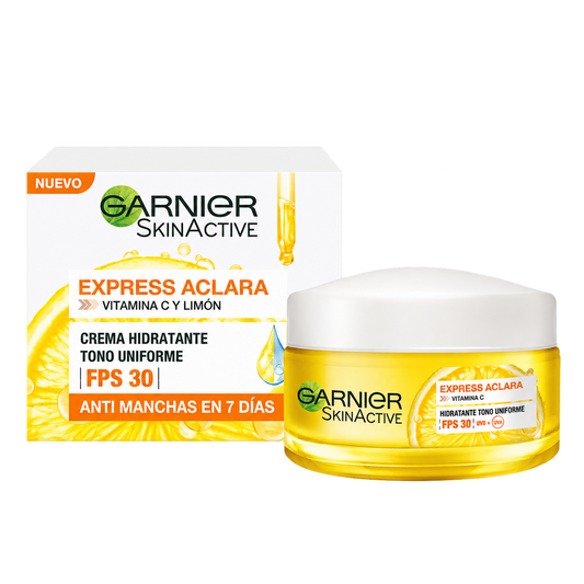 CRA GARNIER EXPRESS ACLAR 50ML — fondo transparente, formato 1:1