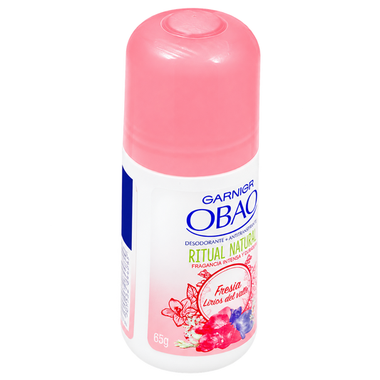 OBAO WOM NAT FLOR ROLLON 65GR — fondo transparente
