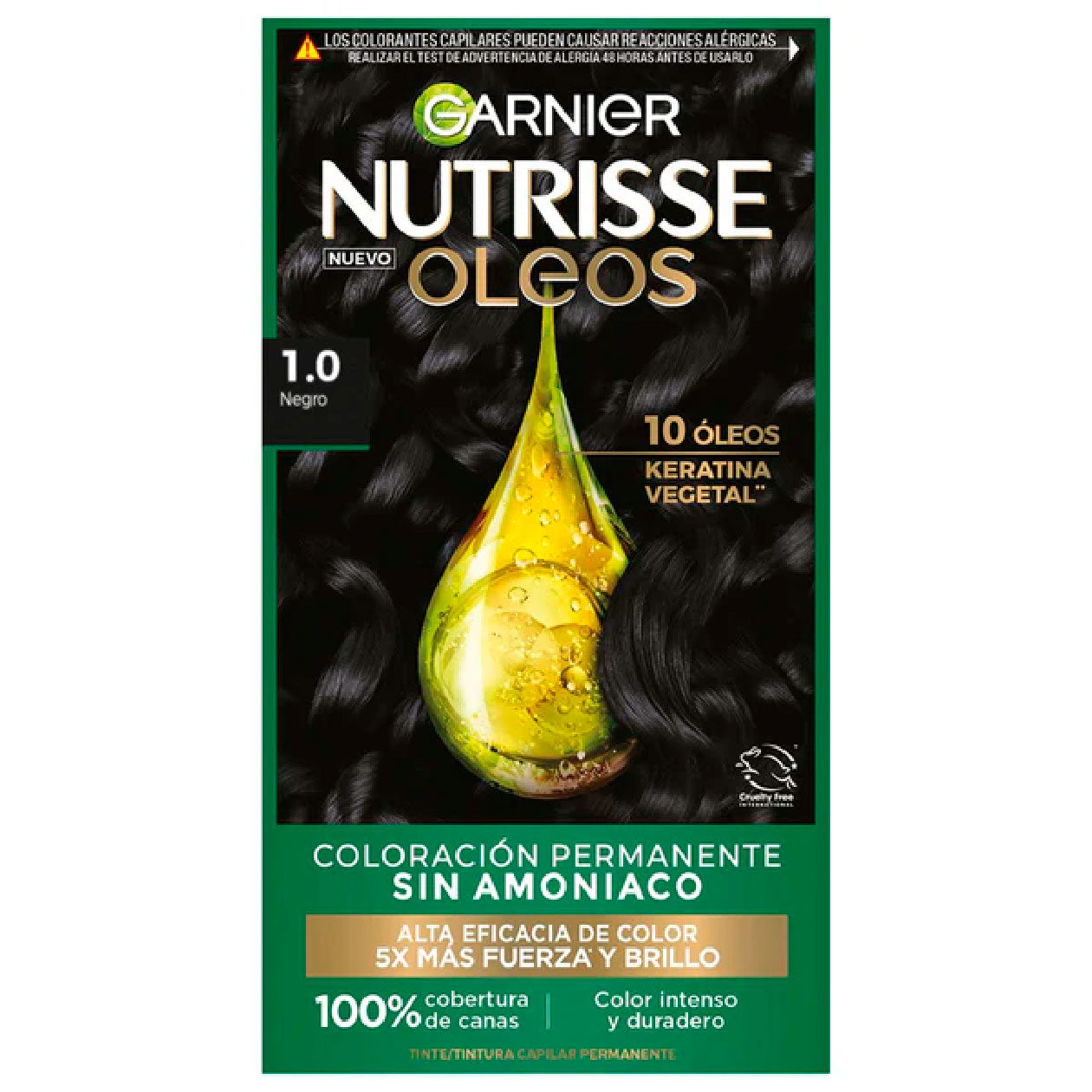 TIN NUTRISSE OLEOS NEGRO 1 0