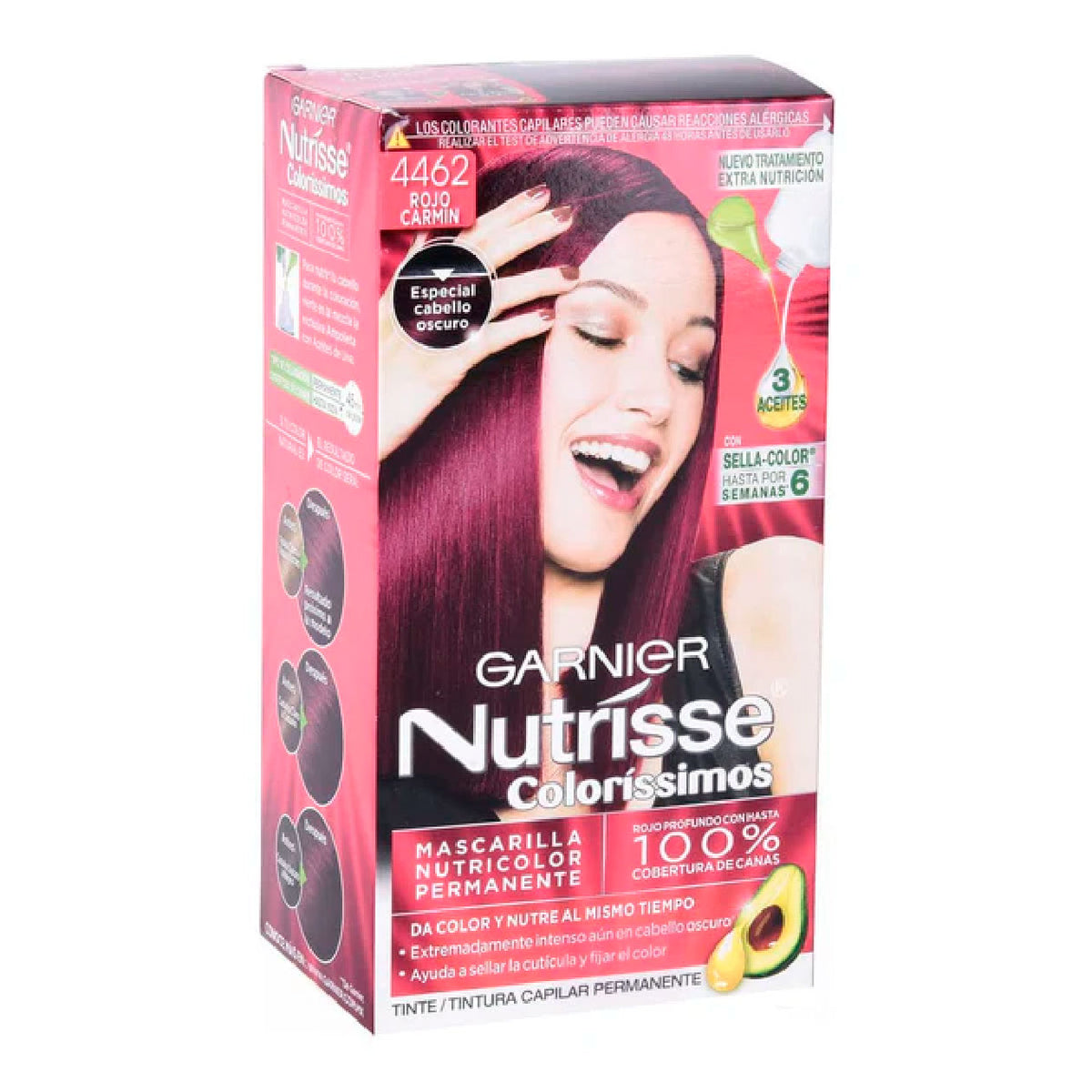 TIN NUTRISSE ROJO CARMIN 4462