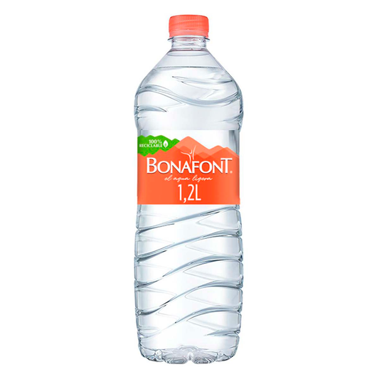 BONAFONT AGUA 1 LITRO MAS 200 ML GRATIS