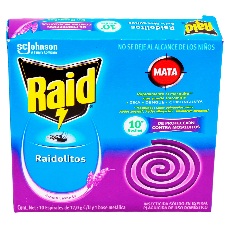 RAIDOLITOS SPIRALES C 10 LAVANDA