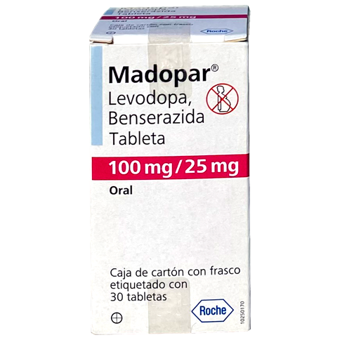 MADOPAR 100 25 MG TAB 30