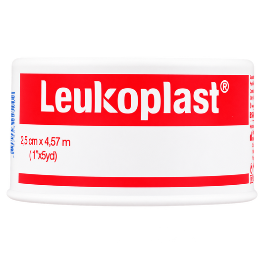 TELA ADH LEUKOPLAST2 5CMX4 57M S — fondo transparente
