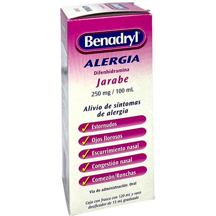 BENADRYL 0 25 G JBE 120 ML