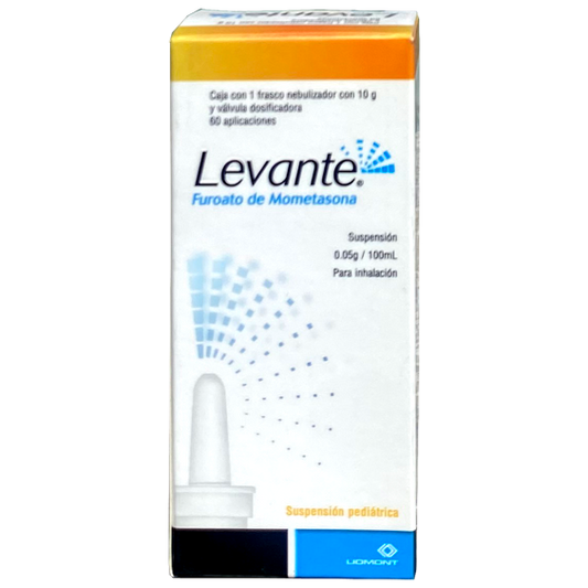 LEVANTE SUSP PED 05G 100ML INH 10G