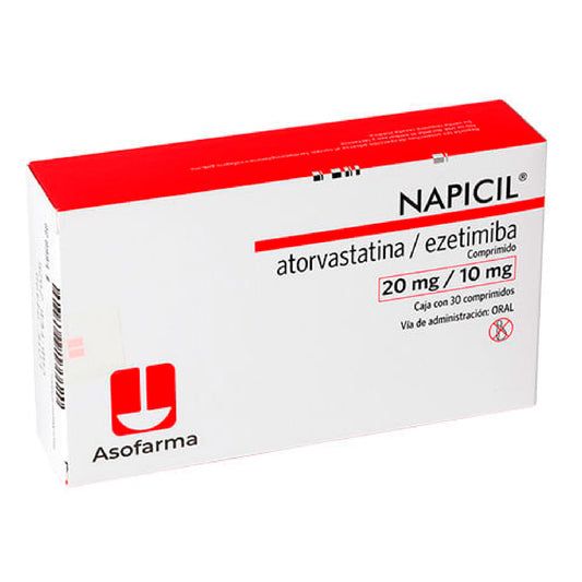 NAPICIL 20MG 10MG 30 COMPR