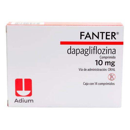 FANTER 10MG C14 COMP DAPAGLIFLOZINA
