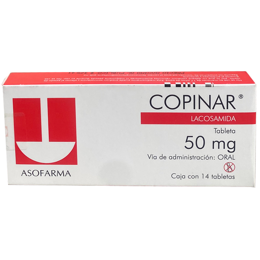 COPINAR 50 MG TAB 14