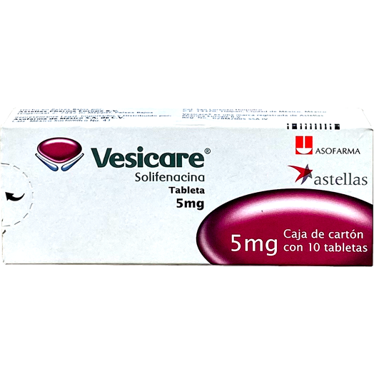 VESICARE 5 MG TAB RECUB 10
