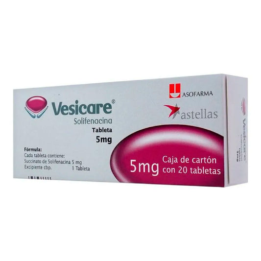VESICARE 5MG TAB RECUB 20