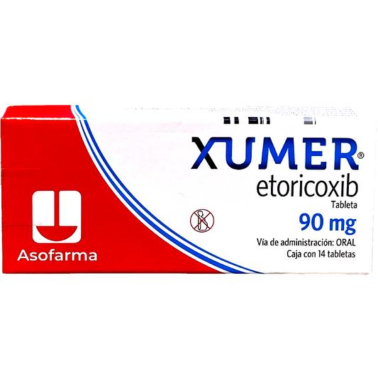 XUMER 90MG TAB C14