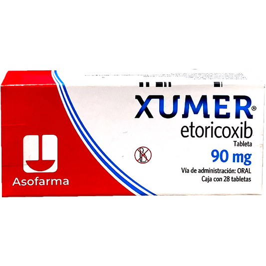 XUMER 90MG TAB C28