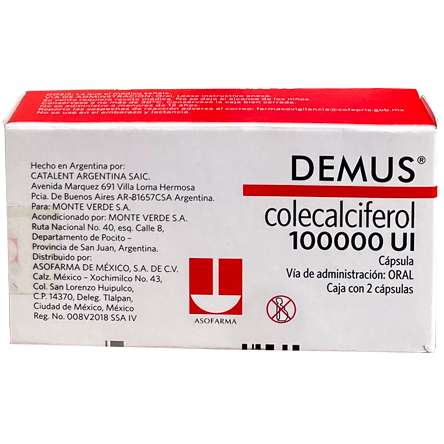 DEMUS 100000 UI CAPS C2