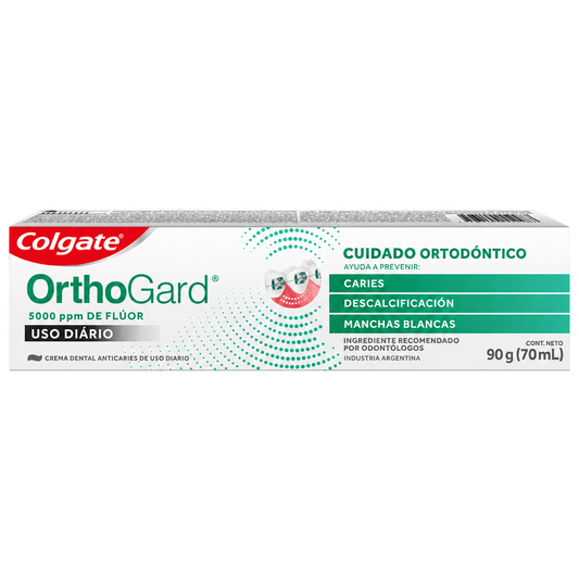 C D COLGATE ORTHOGARD U DIAR 70ML — fondo transparente, formato 1:1