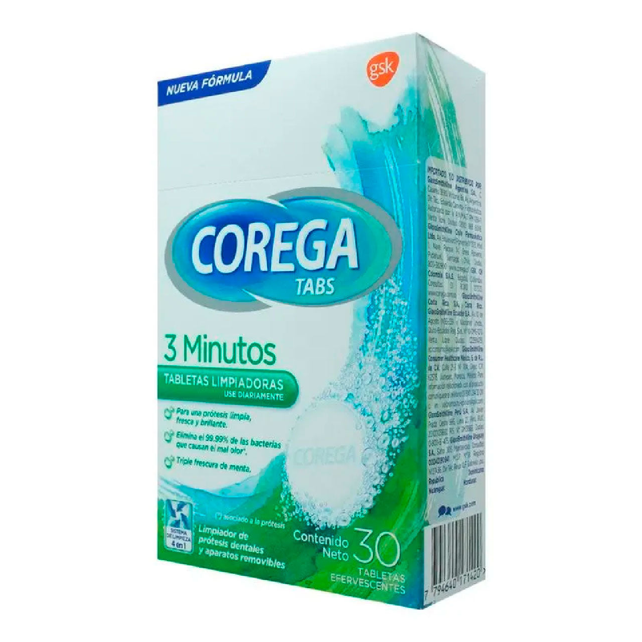 COREGA TAB EFERV 30 LIMP PROTESIS