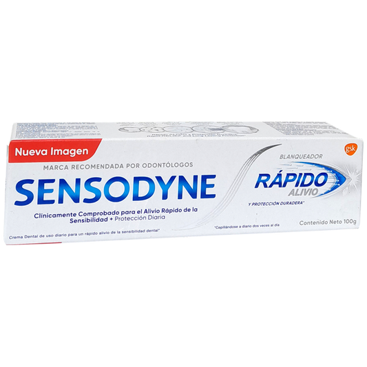 SENSODYNE RAPIDO ALIVIO BLANQ 100 G