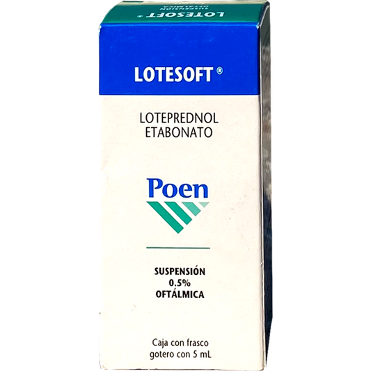 LOTESOFT POEN 5 OFT SUSP 5 ML