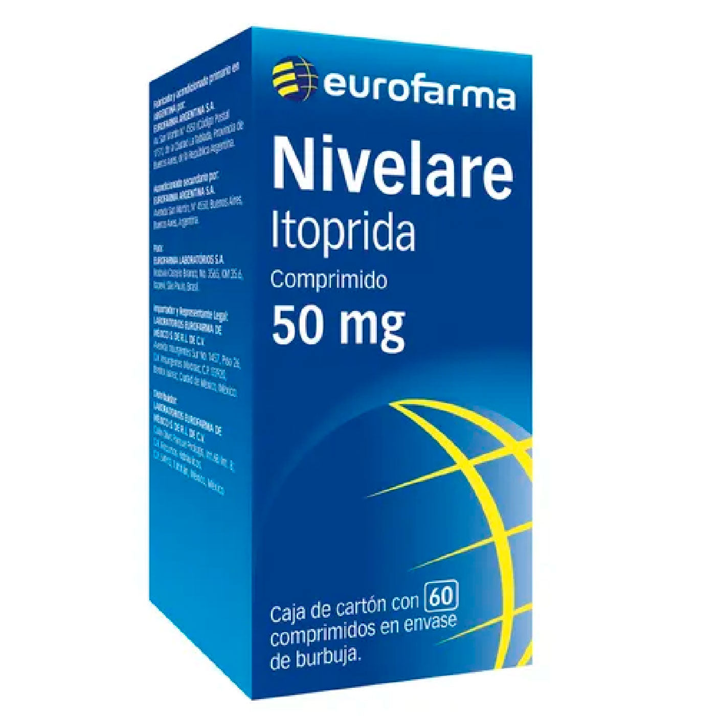 NIVELARE 60 CMP 50 MG