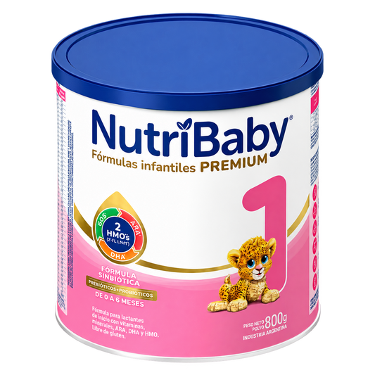 NUTRIBABY PREMIUM 1 DE 06 — fondo transparente, formato 1:1