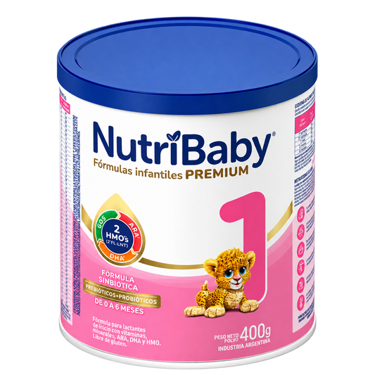 NUTRIBABY ETAPA 1 400GR — fondo transparente, formato 1:1