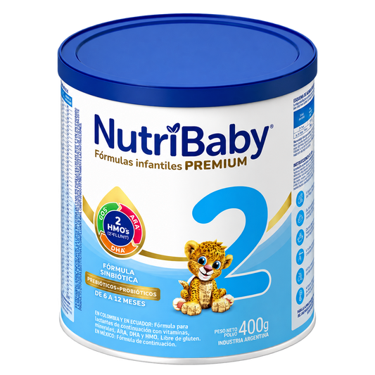 NUTRIBABY PREMIUM 2 612M — fondo transparente, formato 1:1