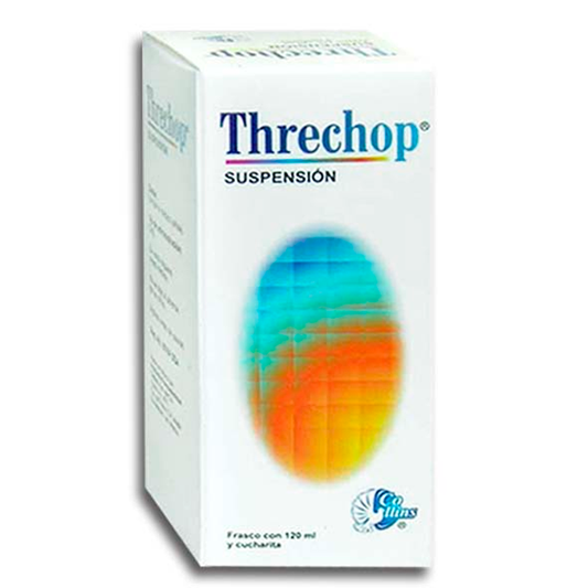 DIYODOHIDROXIQUINOLEINA CAOLIN PECTINA FURAZOLIDONA THRECHOP SUSP  120ML