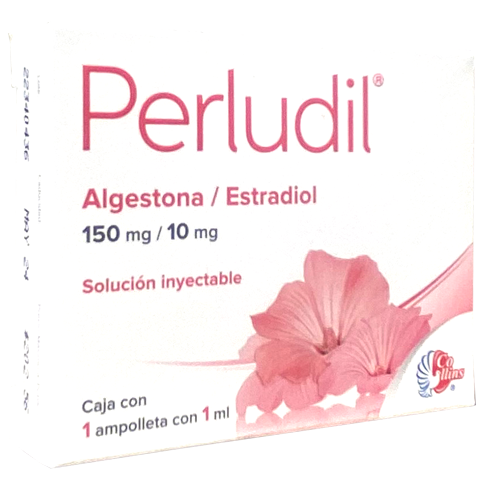ALGESTONA ESTRADIOL PERLUDIL INY C 1 Algestona  Estradiol