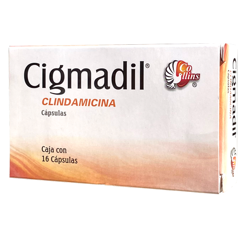 CIGMADIL 300MG CAPS 16 Clindamicina