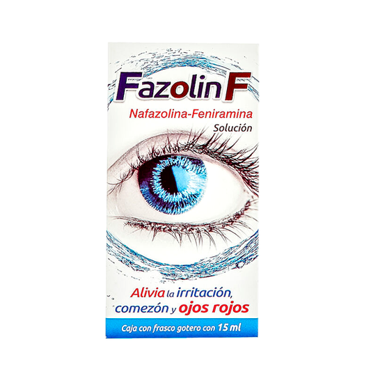 NAFAZOLINA FENIRAMINA FAZOLIN F    GTS 15 ML