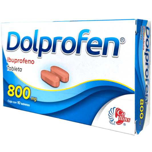 IBUPROFENO DOLPROFEN 800 MG TAB10