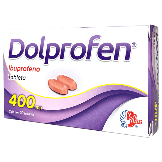 DOLPROFEN 400MG TAB 10 Ibuprofeno