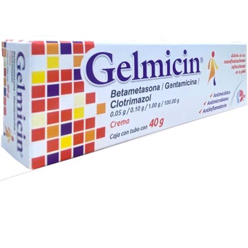 GELMICIN CRA TB 40G  Betametasona Gentamicina Clotrimazol