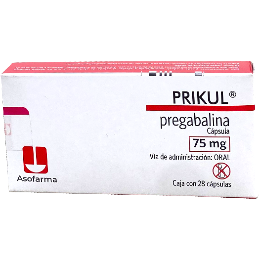 PRIKUL 75 MG CAPS 28