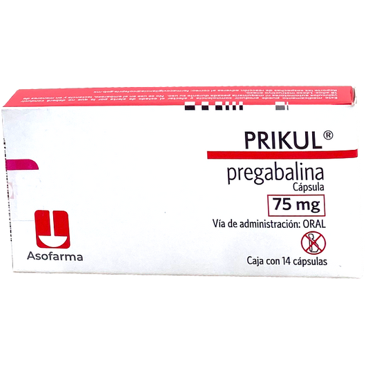 PRIKUL 75 MG CAPS 14
