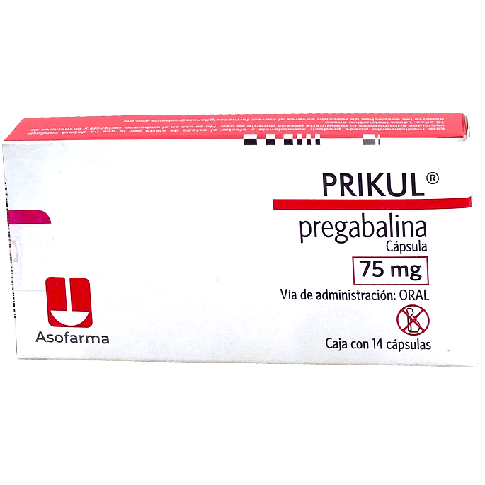 PRIKUL 75 MG CAPS 14