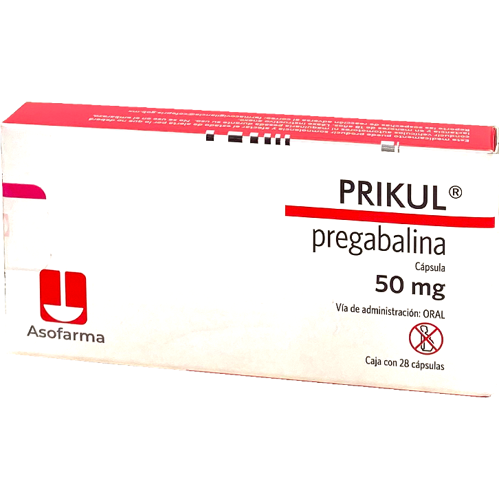 PRIKUL 50 MG CAPS 28