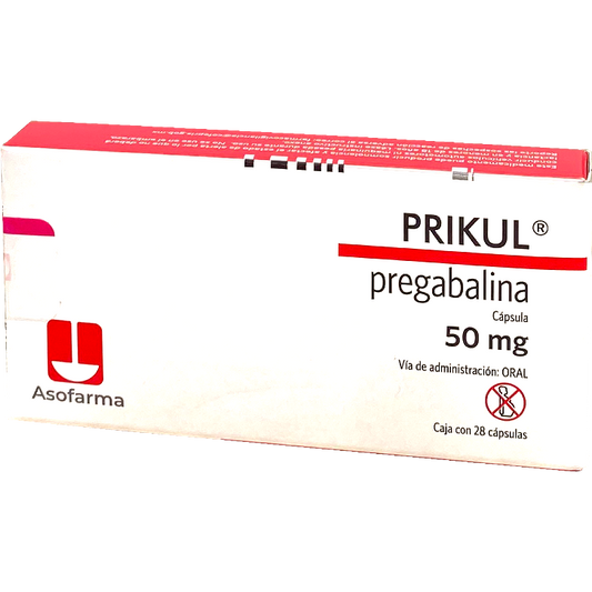PRIKUL 50 MG CAPS 28