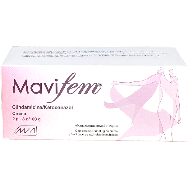 KETOCONAZOL CLINDAMICINA MAVIFEM CREMA V 30G