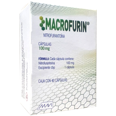 NITROFURANTOINA 100MG C 40 CAPS MACROFURIN
