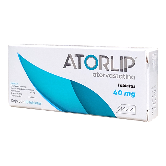ATORLIP  40MG TAB C 10 Atorvastatina