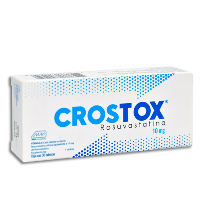 ROSUVASTATINA CROSTOX 10MG TAB 30