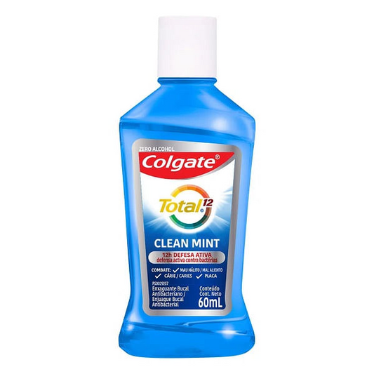ENJ BUC COLGATE TOTAL 12 CLEAN M 60 ML