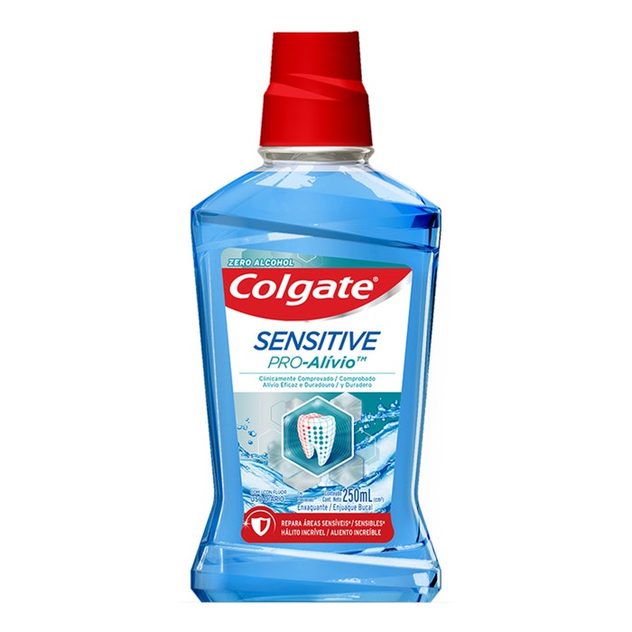 ENJ BUC COLGATE SENS P ALIV 250ML