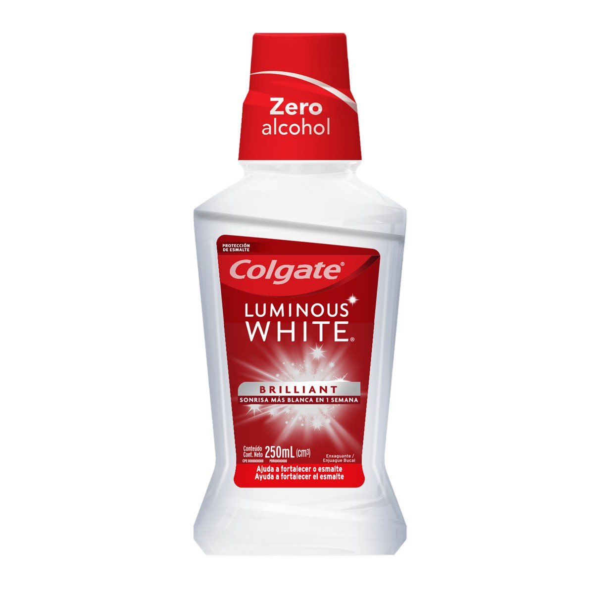 ENJ BUC COLGATE LUM WHITE 250ML
