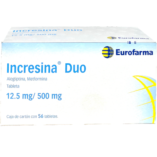 INCRESINA DUO 12 5 500 MG 56TAB