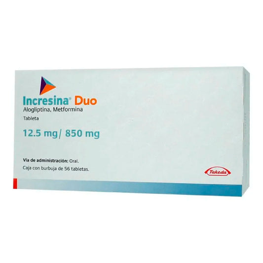 INCRESINA DUO 12 5 850 MG 56TAB