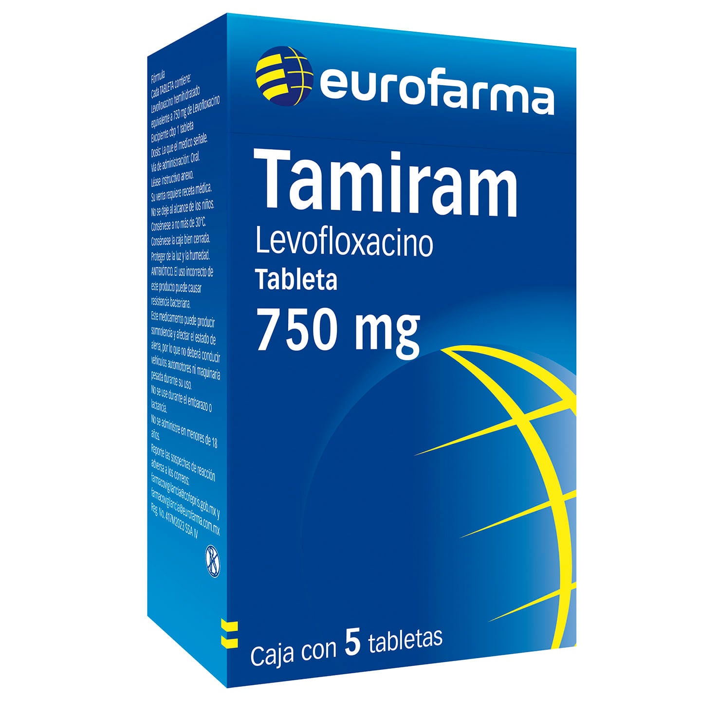 TAMIRAM 5 TABS 750 MG