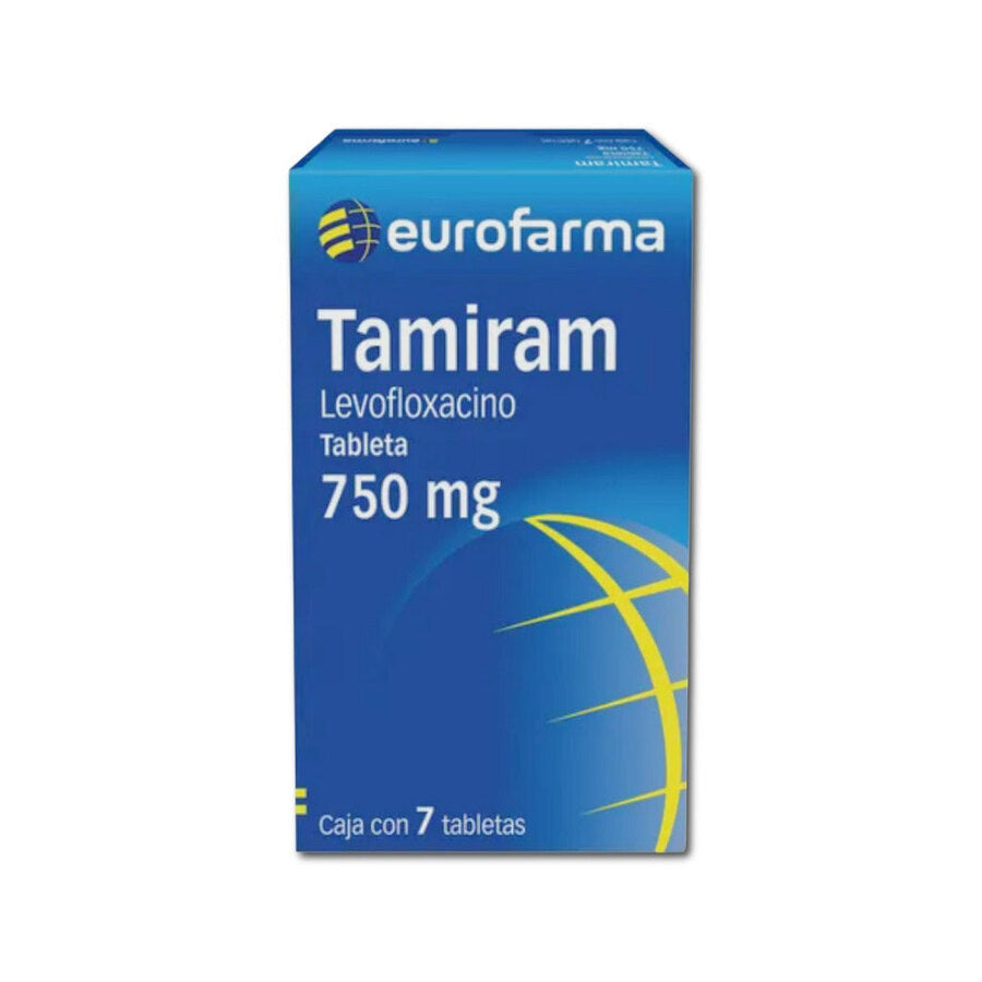 TAMIRAM 7 TABS 750 MG - 7891317022648